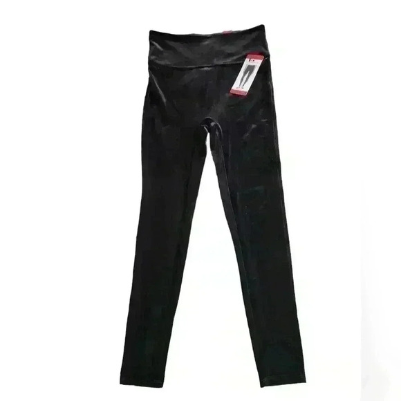 Andrew Marc Women Pull On Leggings Pants Elastic Waist, Black, Size M - Picture 1 of 3